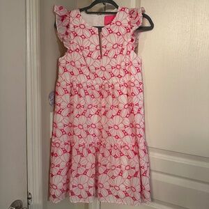 Lily Pulitzer pink eyelet dress